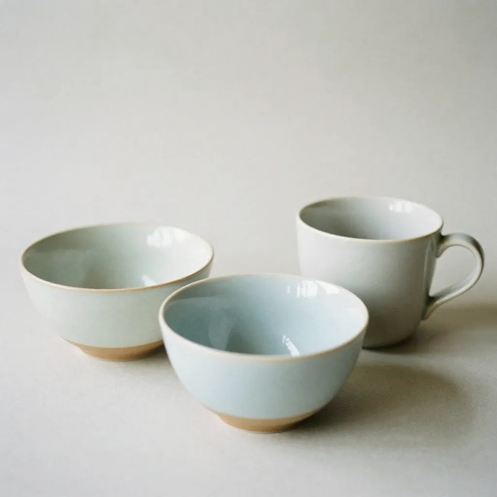 Modern keramisch serviesgoed